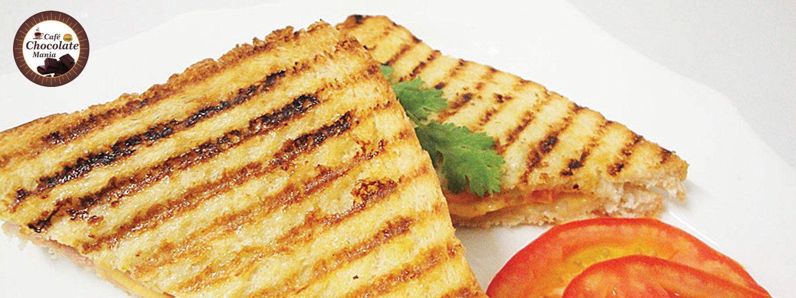 Veg Sandwich cafe chocolate mania Pune India