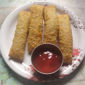 Frozen spring roll menu cafe chocolate mania